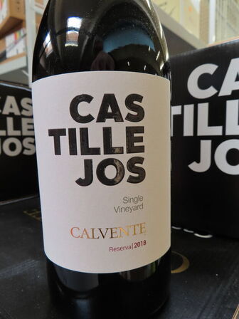 6 fl. rødvin, CAS TILLE JOS CALVENTE, Reserva 2018