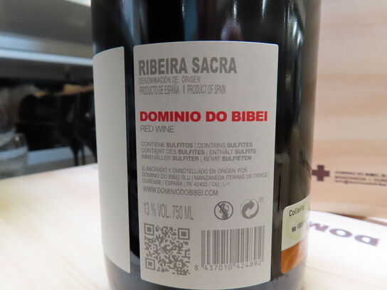6 fl. rødvin, DOMINIO DO BIBEI B+S+M+G, Ribeira Sacra 2018