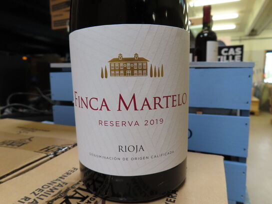 6 fl. rødvin, FINCA MARTELO Reserva, Rioja 2019