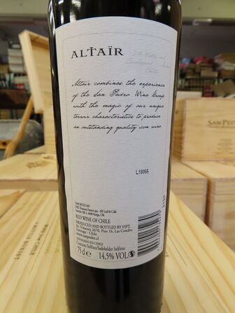 3 fl. rødvin, SAN PEDRO ALTAIR, Cachapoal Andes 2016