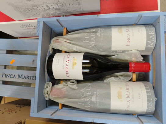 6 fl. rødvin, FINCA MARTELO Reserva, Rioja 2019