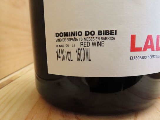 3 fl. rødvin, DOMINIO DO BIBEI LALAMA, Ribeira Sacra 2020 - MAGNUM (1,5L)