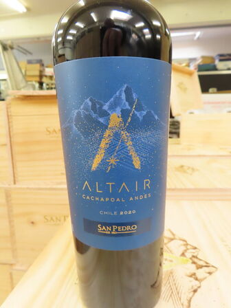 6 fl. rødvin, SAN PEDRO ALTAIR, Cachapoal Andes 2020