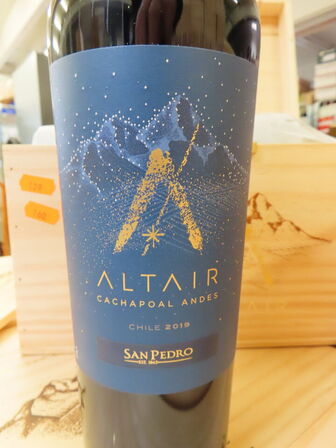 6 fl. rødvin, SAN PEDRO ALTAIR, Cachapoal Andes 2019