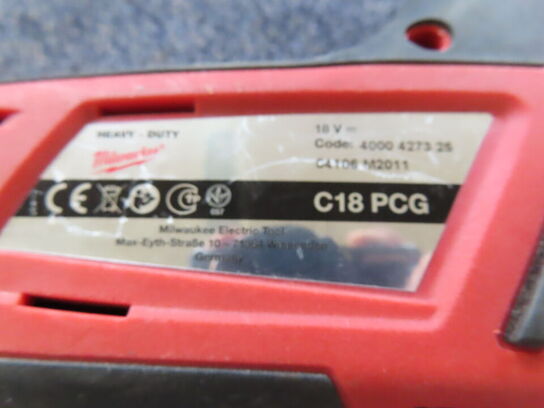 Fugepistol MILWAUKEE C18 PCG