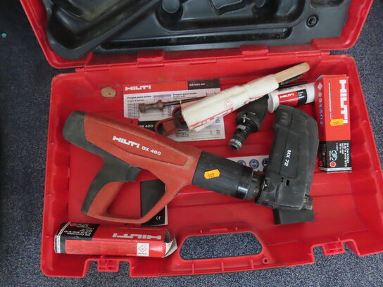 Skudpistol HILTI DX 460 og Sømmagasin HILTI MX 72