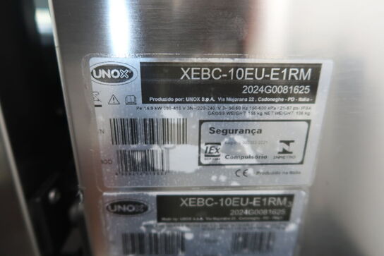 Combi ovn UNOX XEBC-10EU-E1RM