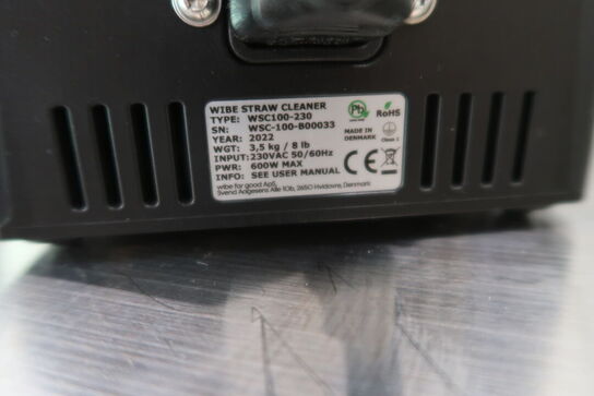 Ultrasonisk sugerørsrenser WIBE