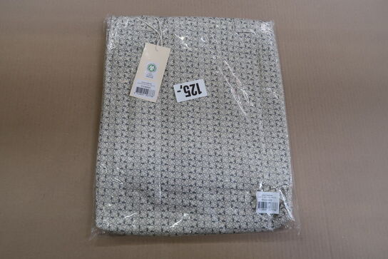 2 sæt Juniorsengesæt – Filibabba – Leafed – Naturhvid