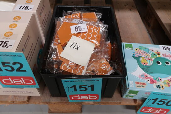 11 pk. MaMaMeMo legemad i træ, honningkagehus