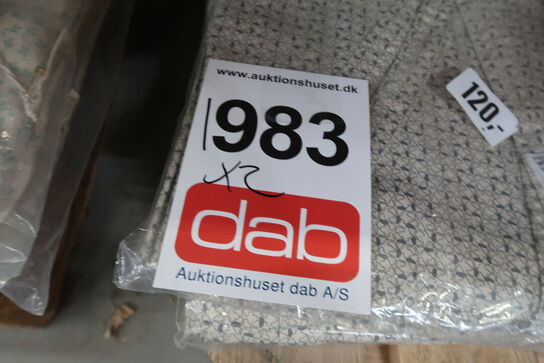 2 sæt Juniorsengesæt – Filibabba – Leafed – Naturhvid