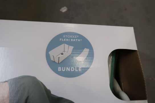 Stokke Flexi Bath inkl. indsats - White Aqua
