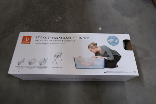 Stokke Flexi Bath inkl. indsats - White Aqua