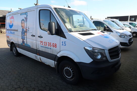 Varebil MERCEDES-BENZ Sprinter 316 CDI Kassevogn