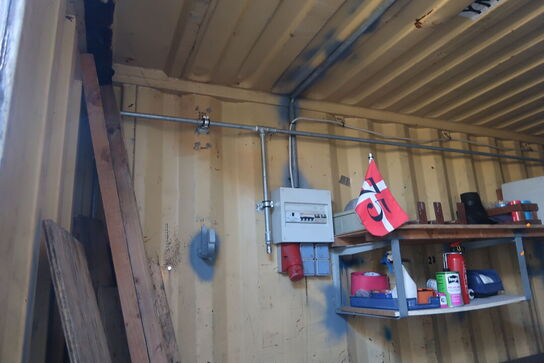 40 fods container uden indhold