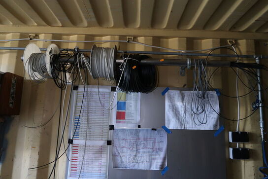 Arbejdsbord med indhold