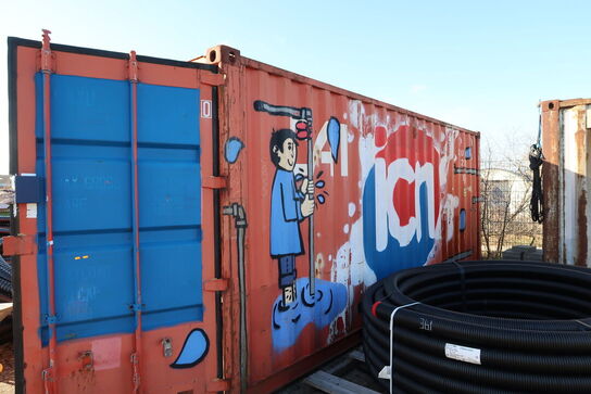 20 fods container uden indhold