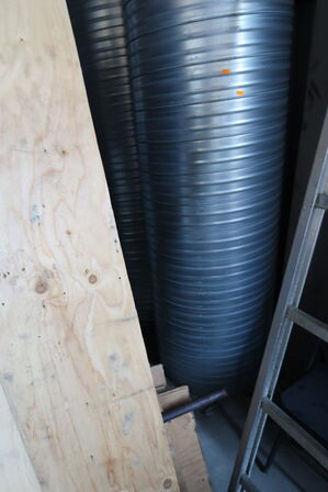 2 stk. udsugningsrør