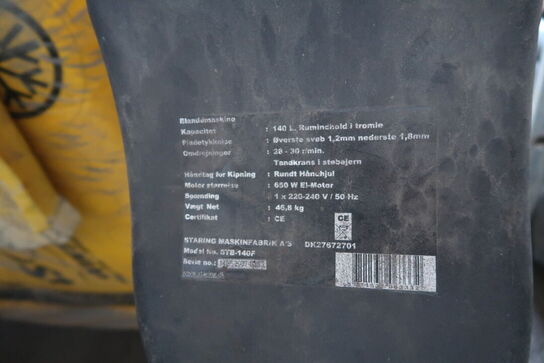 Blandemaskine STARING STB-140F