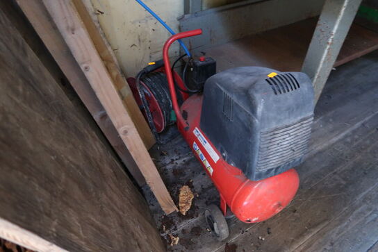 Kompressor NUAIR OM195-24 CM1,5 CE samt kabeltromle