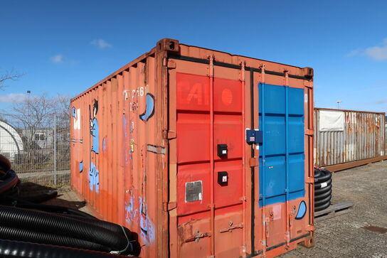 20 fods container uden indhold