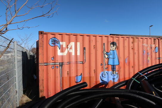 20 fods container uden indhold