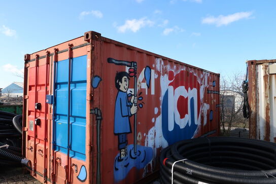 20 fods container uden indhold