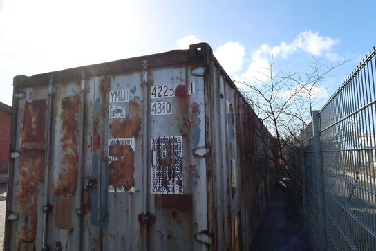 40 fods container uden indhold