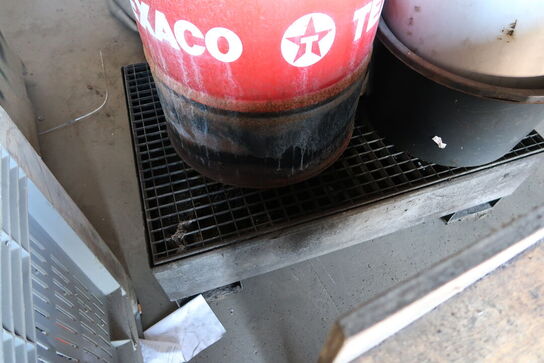 Spildekar med tønde