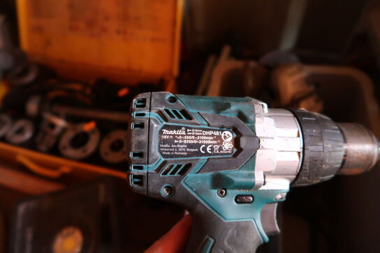 2 stk. håndværktøj MAKITA med batteri og lader