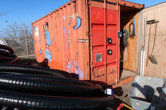 20 fods container uden indhold