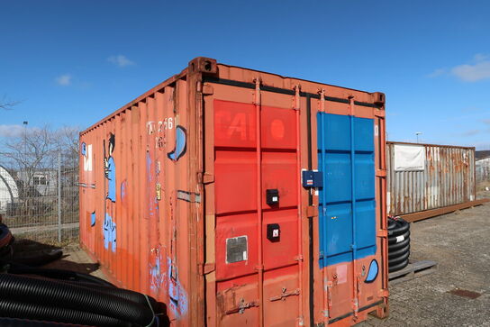 20 fods container uden indhold