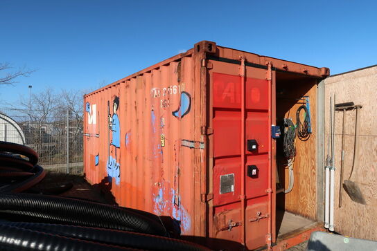 20 fods container uden indhold