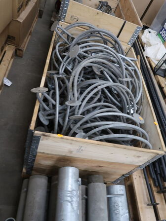 Cykelstativer i palleramme