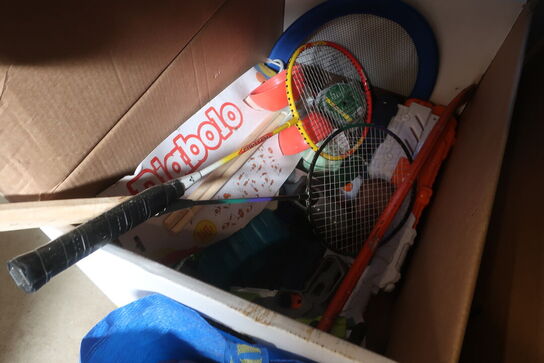 Div. Legetøj, Fjernstyrret bil, Ketchere m.m.