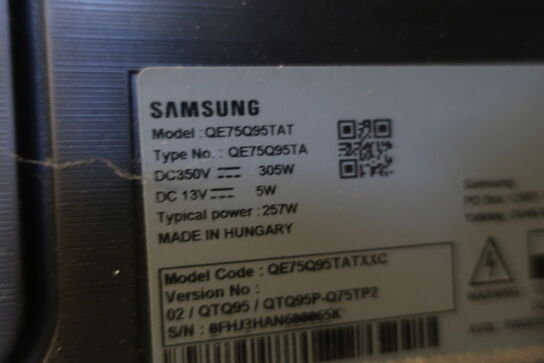 TV 75" SAMSUNG QE75Q95TAT