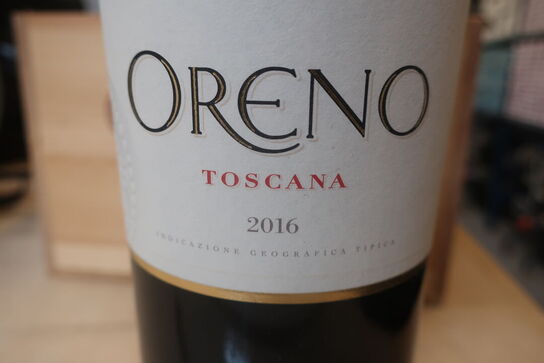 5 fl. Vin i kasse ORENO TOSCANA 2016