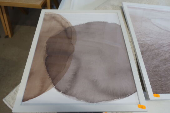 4 Stk. Billeder i Ramme