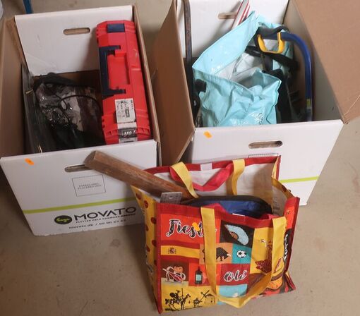 Sav, Skruemaskine m.m.