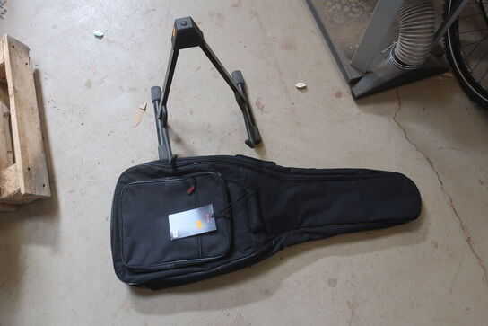 Guitar Taske PULSE CLG1034 + Holder K & M 