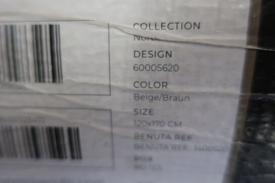 Tæppe BENUTA "NORTH" 120 x 170 cm