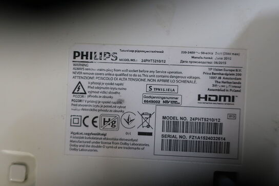 TV 24" PHILLIPS 24PHT5210/12