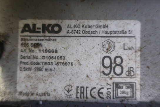 Græsslåmaskine AL-KO PRO 160 QSS (Benzin)