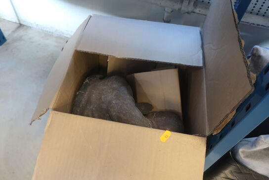 Stort Blandet Lot med  Krukker, Kunstig Planter,  Lysestager, Bøger 