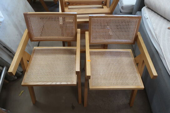 12 Stk. Stole (heraf 2 ubrugte)  NIMARA "AVA CHAIR"