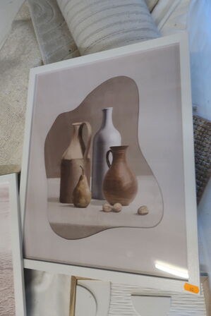 4 Stk. Billeder i Ramme