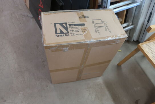 12 Stk. Stole (heraf 2 ubrugte)  NIMARA "AVA CHAIR"