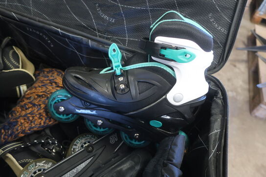 3  par Inliners i Kuffert