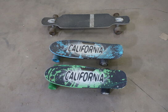 3 Stk. Skateboards