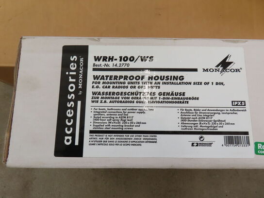 3 paller fra installationsafdeling - Højtalere, kabler, elektronik (se beskrivelse)